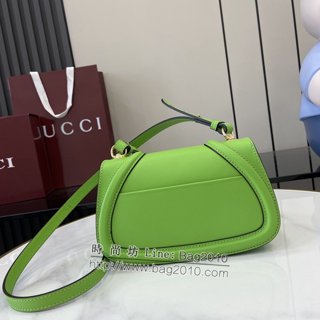 Gucci專櫃古馳最新款Blondie系列原廠皮迷你肩背包 jh2111型號：815700